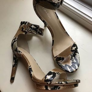 Women’s Calvin Klein platform sandal